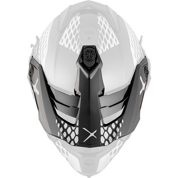 CKX Peak for Titan Helmet Viper Black, Glossy White One Size Fits All - Driven Powersports