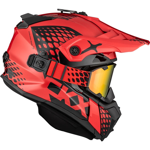 CKX Titan Original Helmet - Trail and Backcountry Viper Glossy red 3XL - Driven Powersports