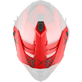CKX Peak for Titan Helmet Viper Glossy red One Size Fits All - Driven Powersports