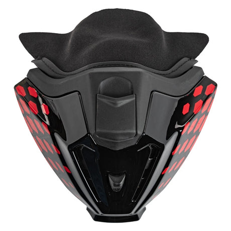 CKX Titan Removable Muzzle, Winter Viper Titan Original Glossy red One Size Fits All - Driven Powersports