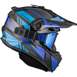 CKX Titan Original Carbon Helmet - Trail and Backcountry Trak Carbon, Glossy Blue 2XL - Driven Powersports