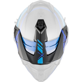 CKX Peak for Titan Helmet Trak Carbon, Glossy Blue One Size Fits All - Driven Powersports