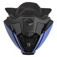 CKX Titan Removable Muzzle, Winter Trak Titan Original Carbon, Glossy Blue One Size Fits All - Driven Powersports