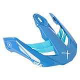CKX Peak for Titan Helmet Roar Glossy Blue One Size Fits All - Driven Powersports
