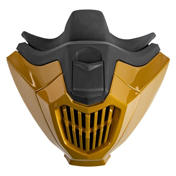 CKX Titan Air Flow Removable Muzzle Stalwart Carbon, Camel Glossy One Size Fits All - Driven Powersports