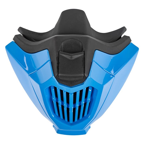 CKX Titan Air Flow Removable Muzzle Stalwart Carbon, Red, Camel Glossy One Size Fits All - Driven Powersports