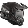 CKX Mission Free-Face Helmet Smoke Double Matte Black XS Smoke Double Shield - Driven Powersports