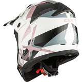 CKX TX228 Off-Road Helmet Lord XL White, Glossy Pink - Driven Powersports