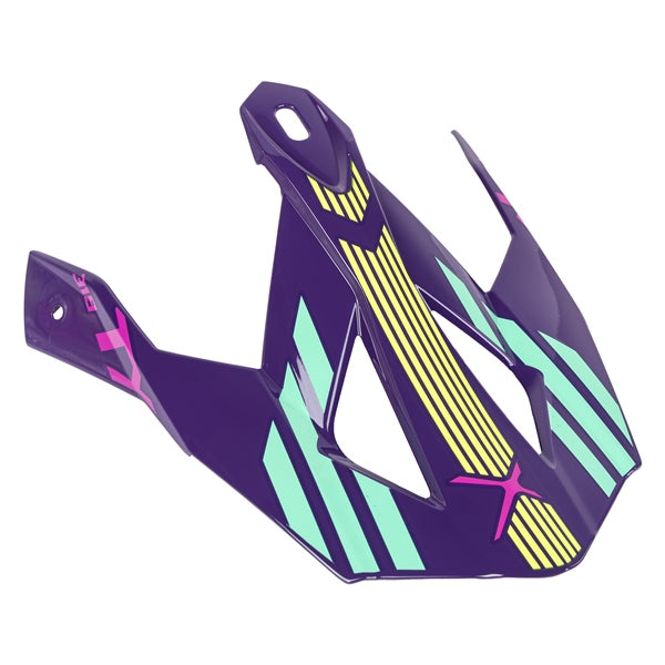 CKX Peak for TX319 Helmet Galactic Gloss purple One Size Fits All - Driven Powersports