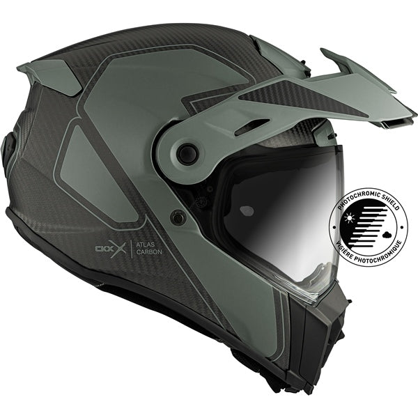 CKX Atlas Carbon Byway 2XL Khaki Green - Driven Powersports