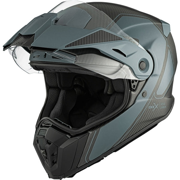 CKX Atlas Carbon Byway Matte Blue M - Driven Powersports