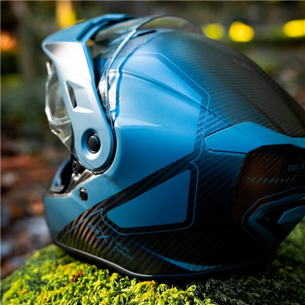 CKX Atlas Carbon Byway Matte Blue M - Driven Powersports