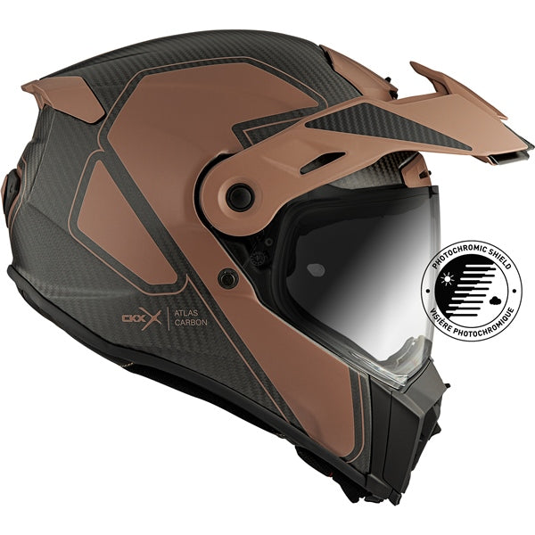 CKX Atlas Carbon Byway XS Rust Mat - Driven Powersports