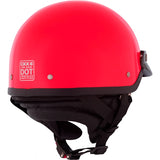 CKX VG500 Half Helmet Solid Red 2XL - Driven Powersports