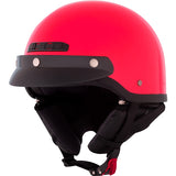 CKX VG500 Half Helmet Solid Red 2XL - Driven Powersports