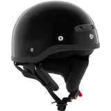 CKX VG500 Half Helmet Solid Black M - Driven Powersports