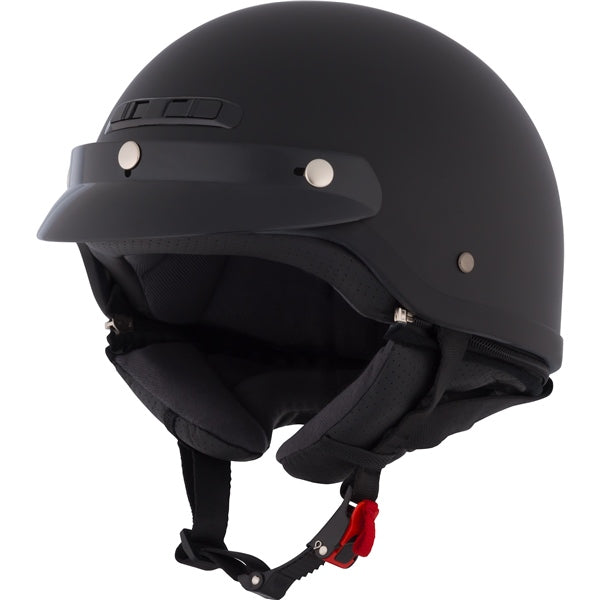 CKX VG500 Half Helmet Solid Matte Black XS - Driven Powersports