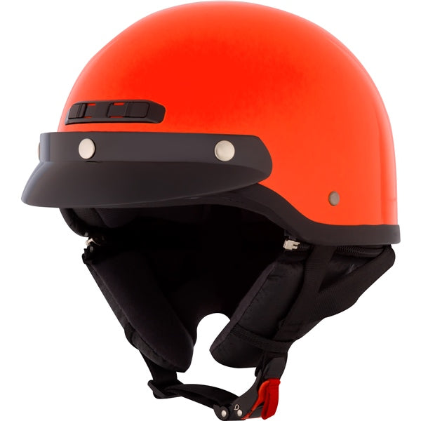 CKX VG500 Half Helmet Solid Orange L - Driven Powersports