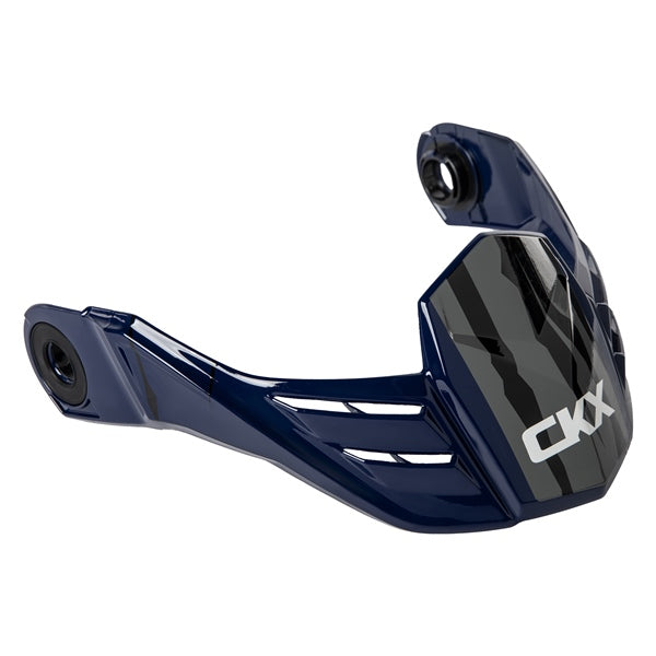 CKX Peak for Mission Helmet Claw Twilight, Scarlet Glossy One Size Fits All - Driven Powersports