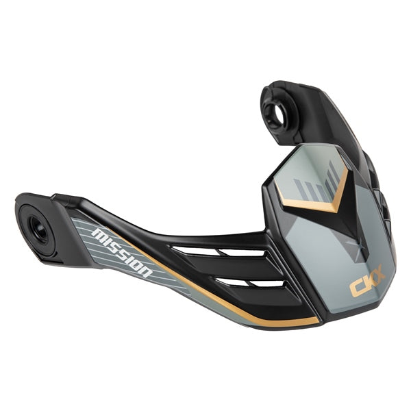 CKX Peak for Mission Helmet Verve Matte Gray One Size Fits All - Driven Powersports