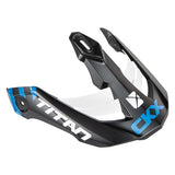 CKX Peak for Titan Helmet Marks Blue, Glossy Black One Size Fits All - Driven Powersports