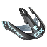 CKX Peak for Titan Helmet Marks Turquoise, Glossy Black One Size Fits All - Driven Powersports