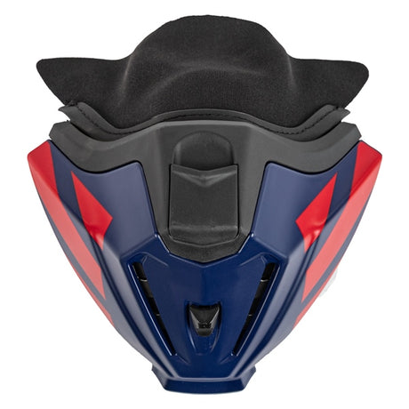 CKX Titan Removable Muzzle, Winter Marks Twilight, Scarlet Glossy One Size Fits All - Driven Powersports