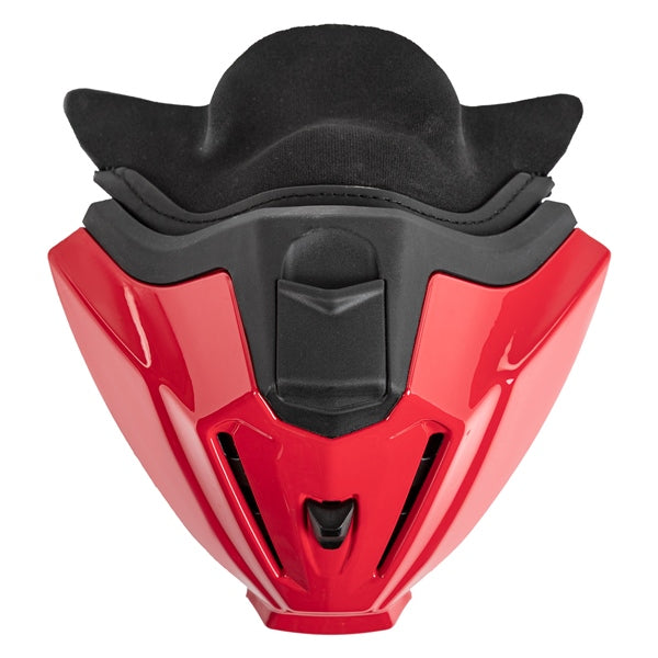 CKX Titan Removable Muzzle, Winter Roar Glossy red One Size Fits All - Driven Powersports