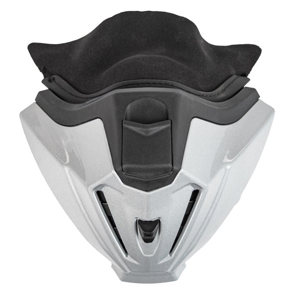 CKX Titan Removable Muzzle, Winter Roar Silver Glossy One Size Fits All - Driven Powersports