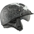 CKX Revolt RSV Half Helmet Lull Black, White M - Driven Powersports