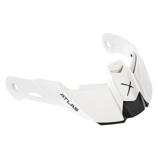 CKX Peak for Atlas Helmet Solid Color White One Size Fits All - Driven Powersports