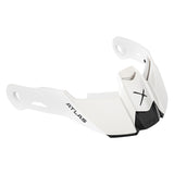 CKX Peak for Atlas Helmet Solid Color White One Size Fits All - Driven Powersports