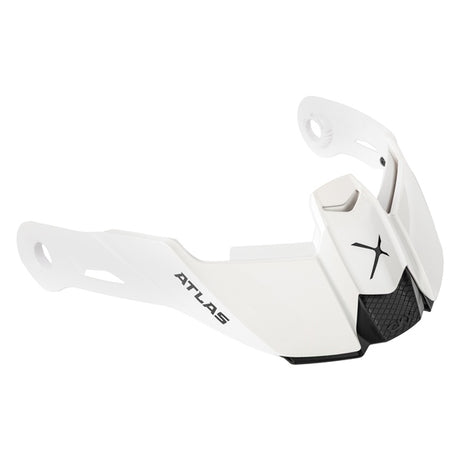 CKX Peak for Atlas Helmet Solid Color White One Size Fits All - Driven Powersports