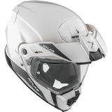 CKX Peak for Atlas Helmet Solid Color Atlas Carbon White One Size Fits All - Driven Powersports