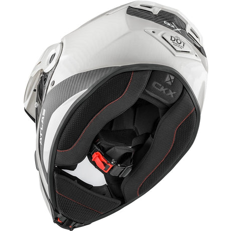 CKX Atlas Carbon Solid White S - Driven Powersports