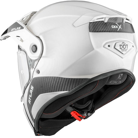 CKX Atlas Carbon Solid White S - Driven Powersports