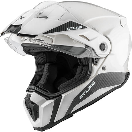 CKX Atlas Carbon Solid White S - Driven Powersports