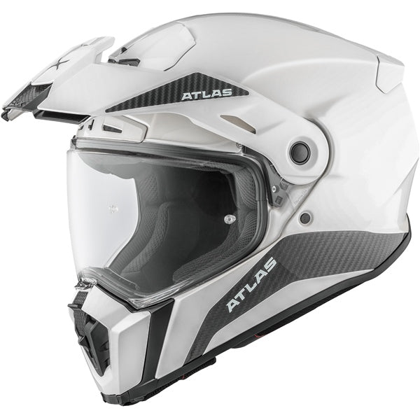 CKX Atlas Carbon Solid White S - Driven Powersports