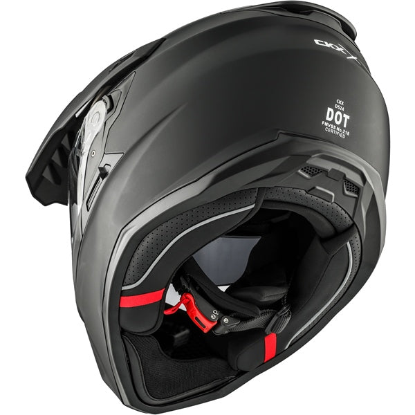 CKX DS24 Dual Sport Helmet Solid Black S - Driven Powersports