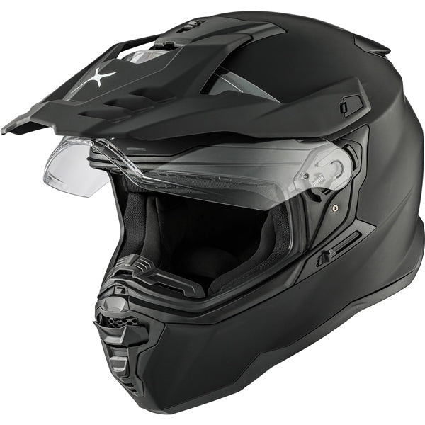 CKX DS24 Dual Sport Helmet Solid Black S - Driven Powersports