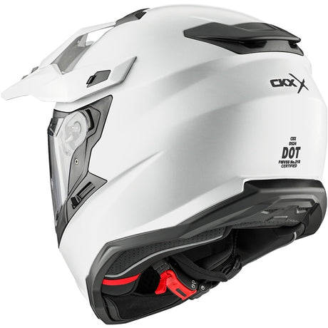 CKX DS24 Dual Sport Helmet Solid White XS - Driven Powersports