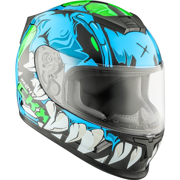 CKX RR24Y  Helmet Brave Glossy Blue L - Driven Powersports