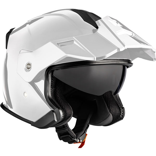 CKX Razor-X Helmet Solid White M No Shield - Driven Powersports