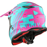 CKX TX019Y Off-Road Helmet Error XL Turquoise, Pink - Driven Powersports
