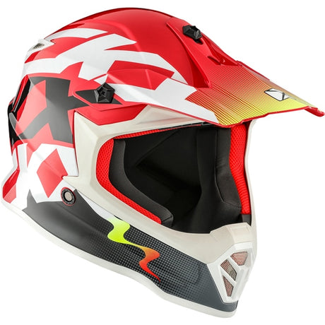 CKX TX019Y Off-Road Helmet Howl Red XL - Driven Powersports
