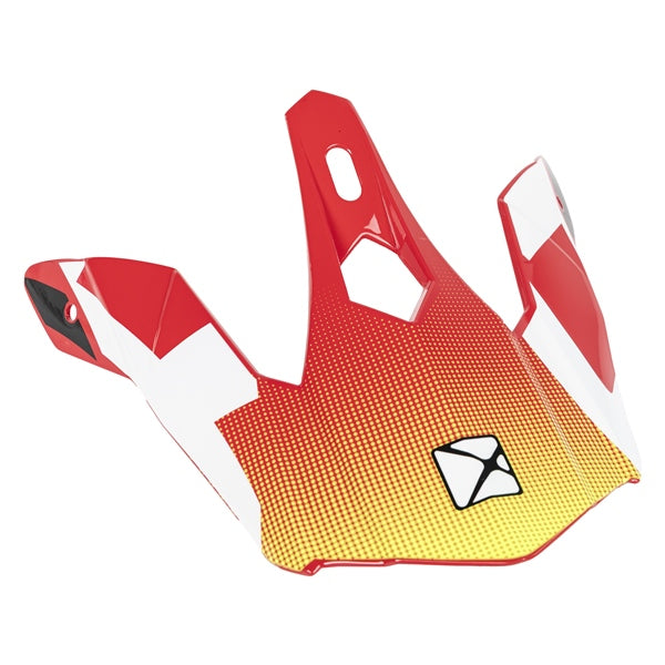 CKX Peak for TX019Y Helmet Howl Red One Size Fits All - Driven Powersports