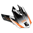 CKX Peak for TX228 Helmet Bolt Orange One Size Fits All - Driven Powersports