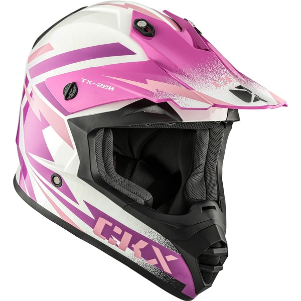 CKX TX228 Off-Road Helmet Bolt M Purple - Driven Powersports