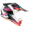 CKX TX319 Off-Road Helmet Skyway Blue, Red XL - Driven Powersports