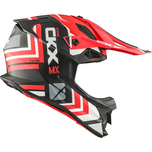 CKX TX319 Off-Road Helmet Arrow Red S - Driven Powersports